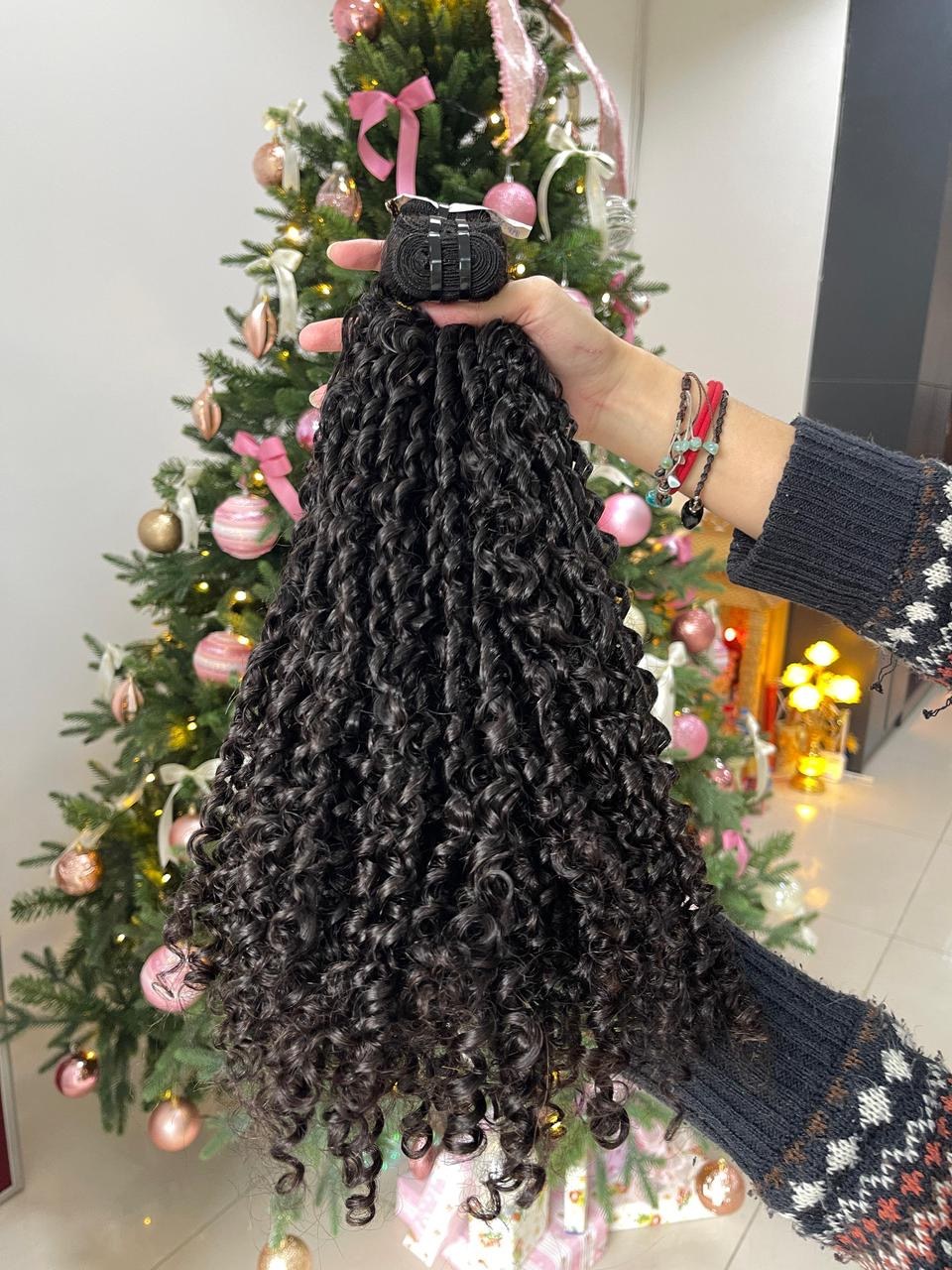 Curly hair bundles